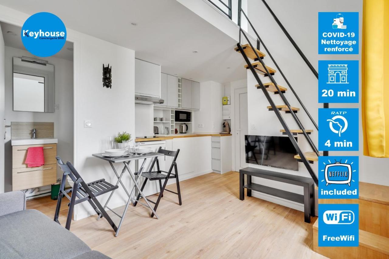 Studio Mezzanine 3-4 Pers Tout Equipe Wifi Apartment Монтрей Екстериор снимка
